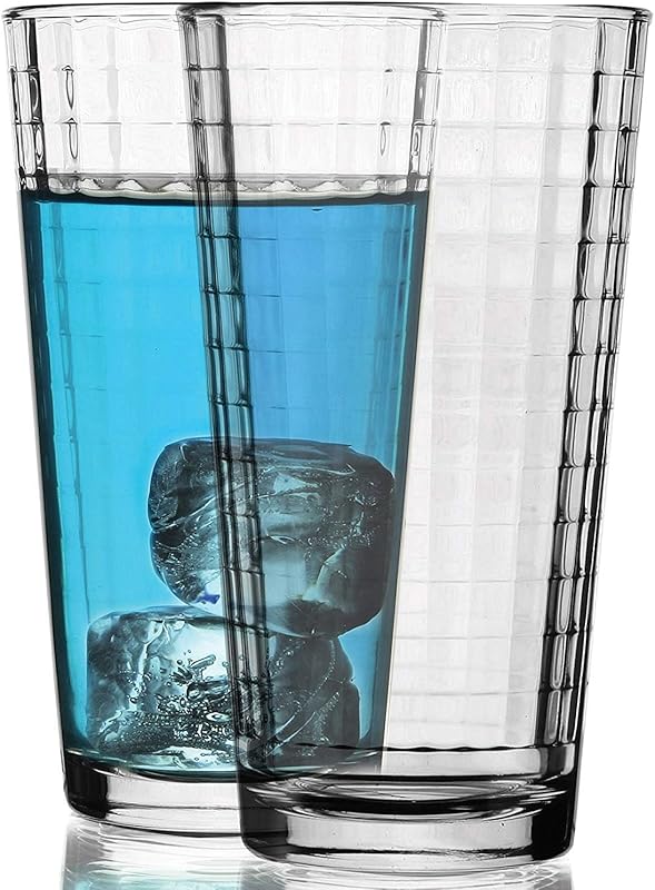Circleware 40110 Entertainment Glassware Windowpane