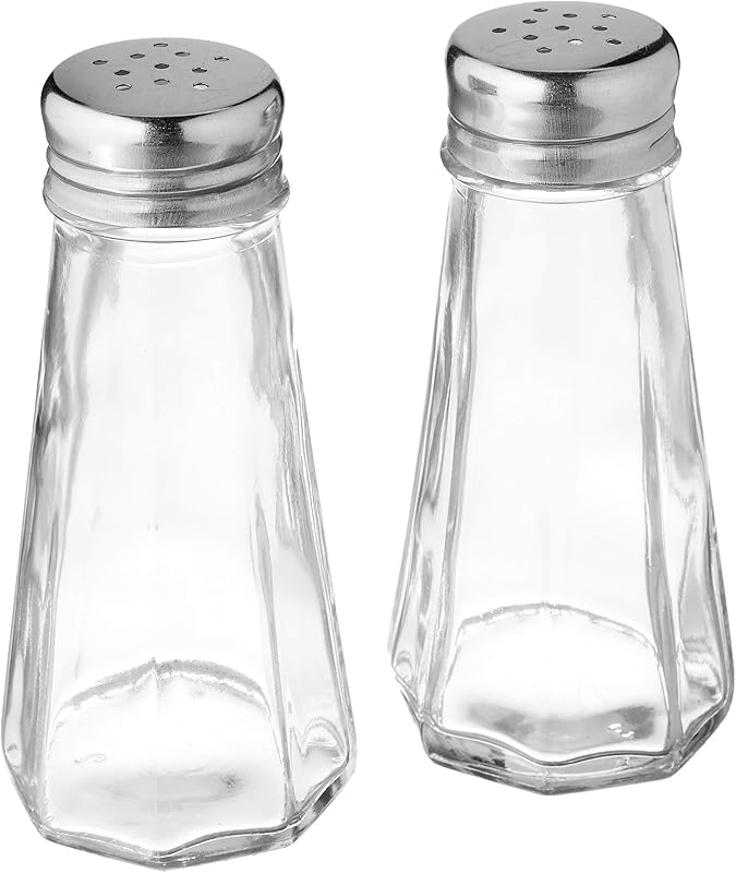 Circleware 66769 Pepper Shakers Metal