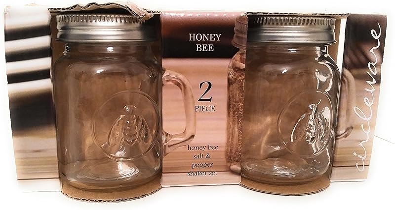 Circleware Honey Pepper Shakers Handles